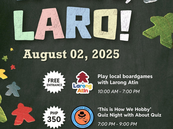Larong Atin teams up with Hobby Kaikan for Tara, Laro!
