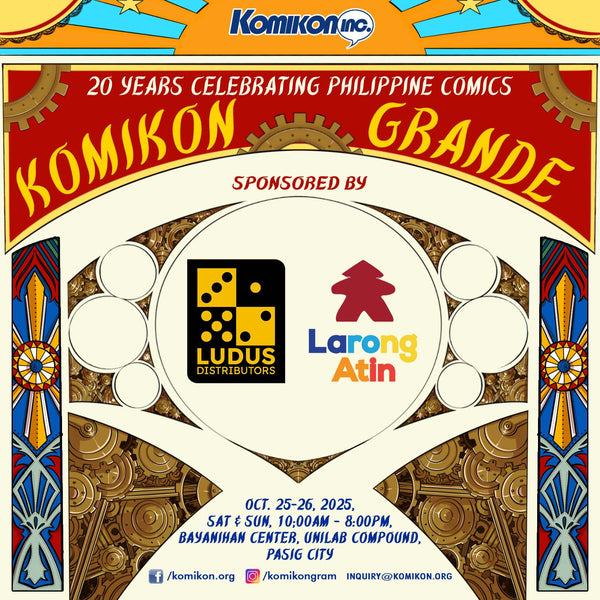 Larong Atin joins Komikon Grande 2025!